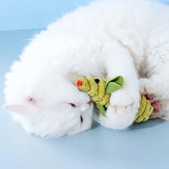 猫 おもちゃ もちもちネズミのキャットトイ3点セット