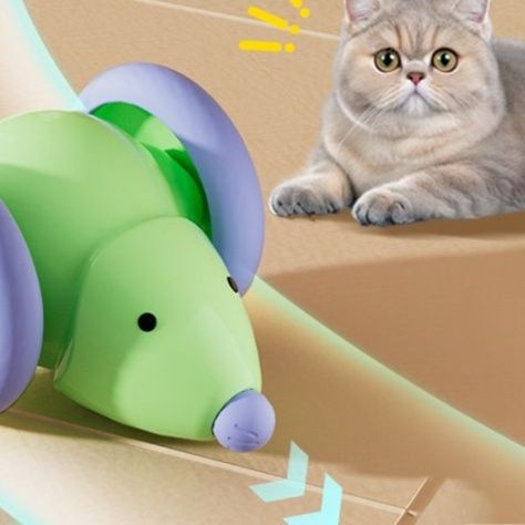 猫 おもちゃ なでなでネズミ！運動大好きマウス