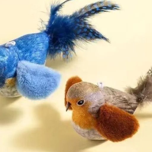 猫 おもちゃ 鳴き声反応バード猫じゃらし
