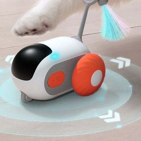 猫 おもちゃ 自動運転型おもちゃ遊び猫ロボット