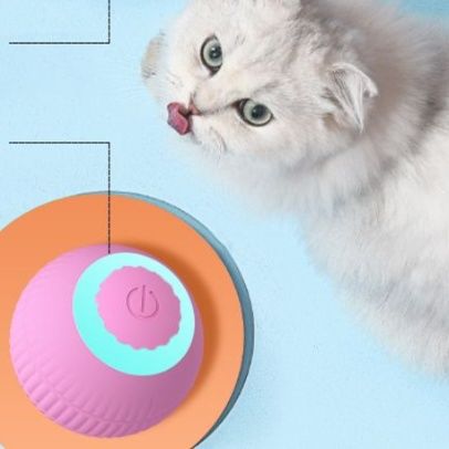 猫 おもちゃ 動くネコボール知育玩具