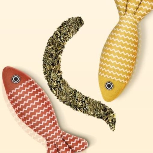 猫 おもちゃ ふわもふお魚キッカー