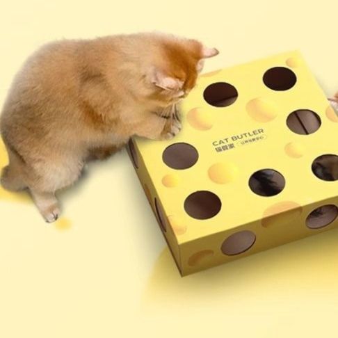 猫 おもちゃ もぐもぐパズル 知育にゃんボックス