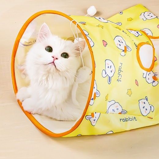 猫 おもちゃ もぐりんトンネル キャット知育玩具