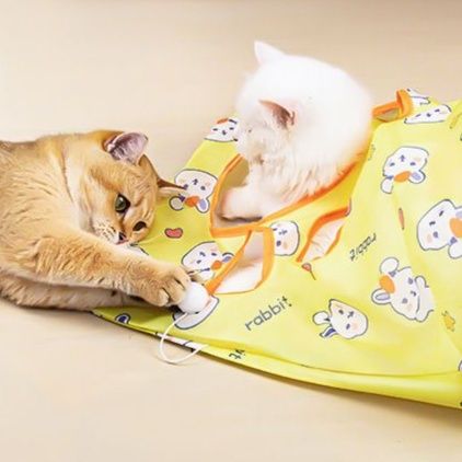 猫 おもちゃ もぐりんトンネル キャット知育玩具