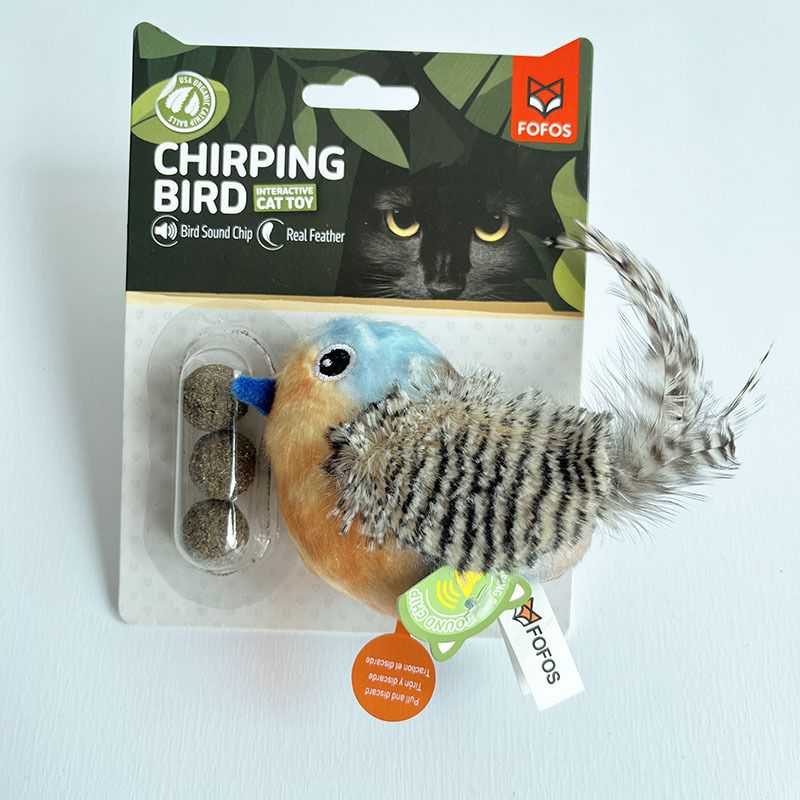 猫 おもちゃ さえずり鳥の猫じゃらし