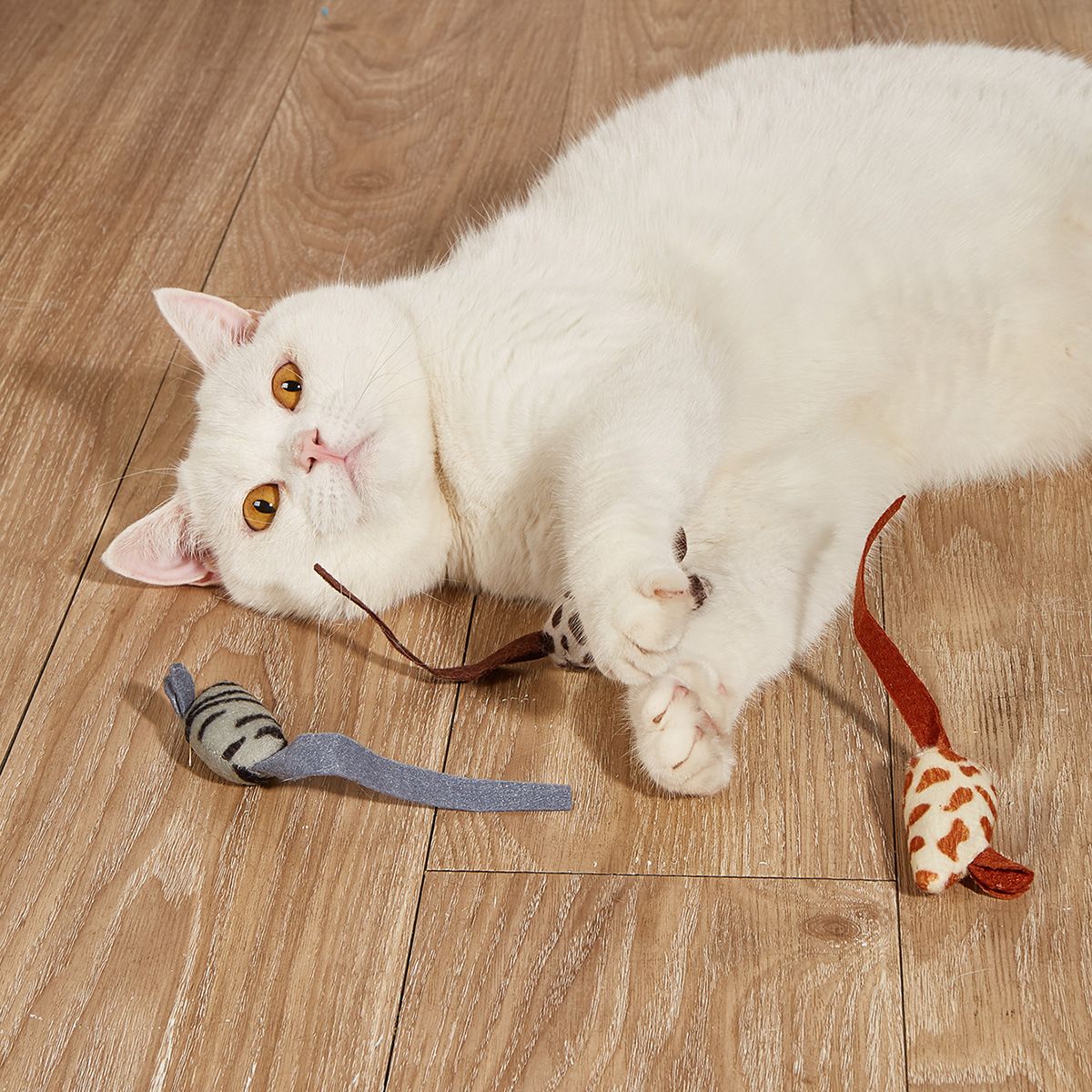 猫 おもちゃ もこもこネズミ お手玉コレクション