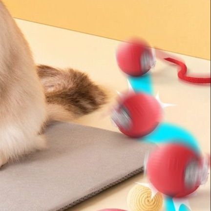 猫 おもちゃ もちもちボール型 猫の知育玩具