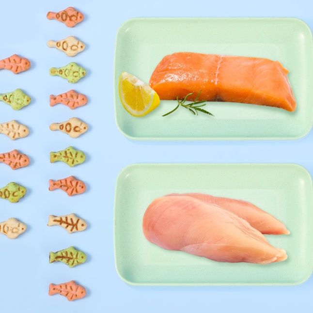 猫 おもちゃ 魚型またたびクッキー