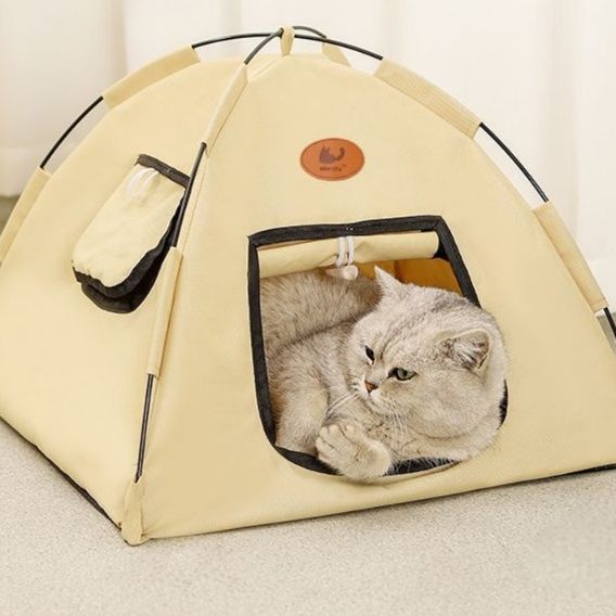 猫 おもちゃ ねこの隠れ家テント 知育ハウス
