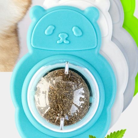猫 おもちゃ 壁掛け式歯磨きまたたびボール