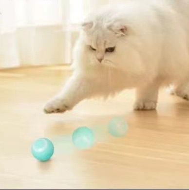 猫 おもちゃ 自動回転コロコロ電動ボール 運動不足解消グッズ