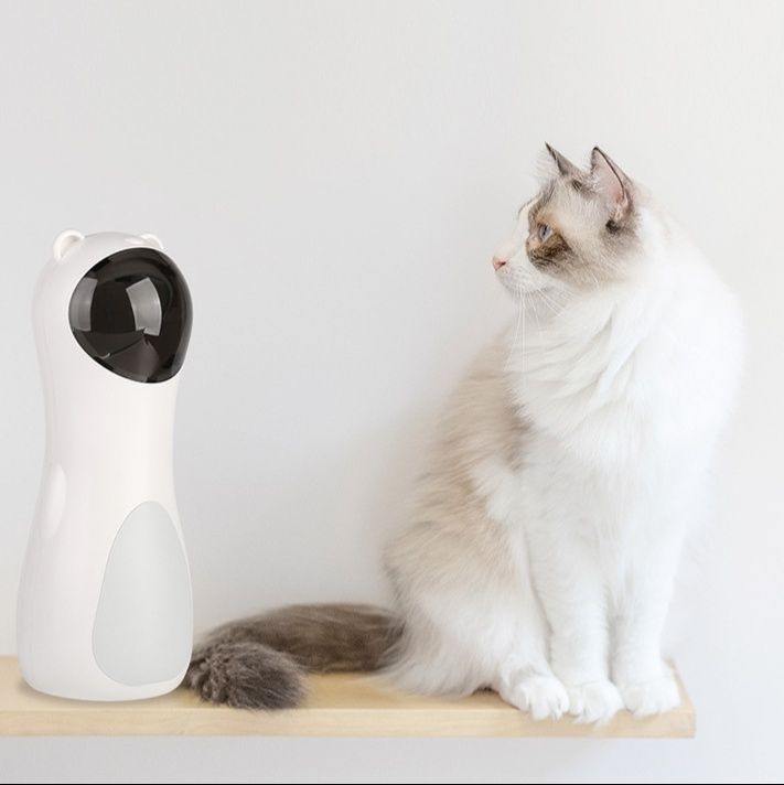 猫 おもちゃ 自動回転レーザー光線猫じゃらし　運動不足解消グッズ