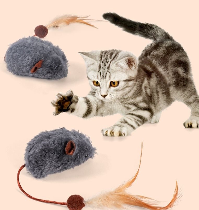 猫 おもちゃ リアルねずみぬいぐるみ玩具