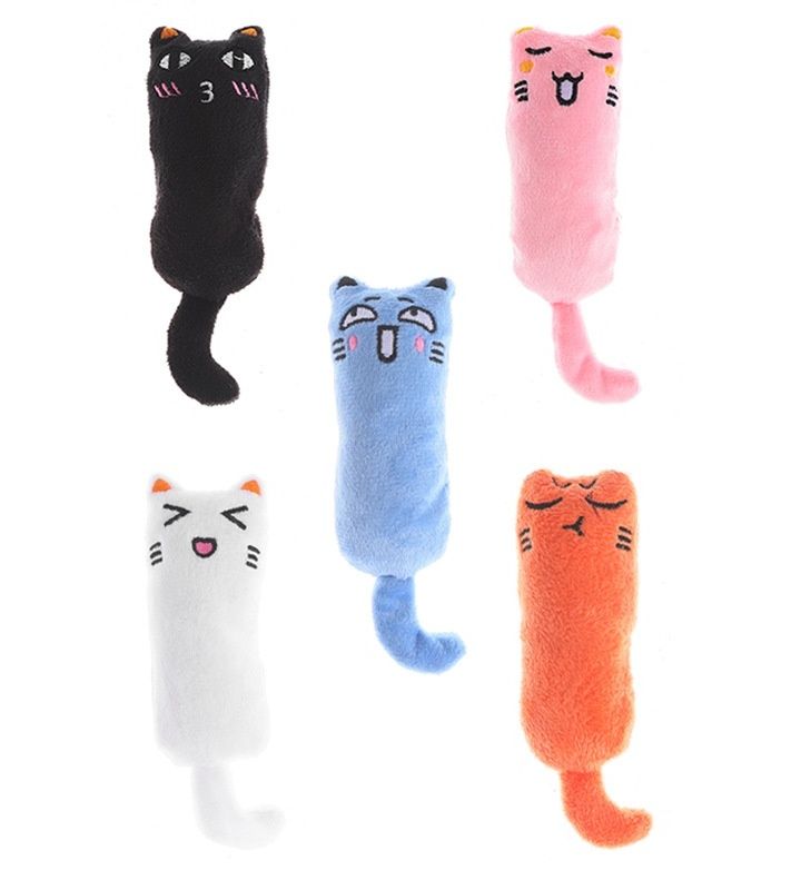 猫 おもちゃ 猫型ぬいぐるみ蹴りぐるみ知育玩具5個セット