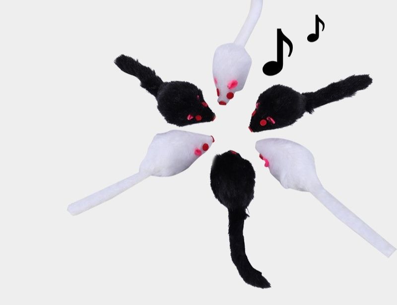 猫 おもちゃ 発声逗猫小老鼠 鈴入り音が鳴るネズミぬいぐるみ