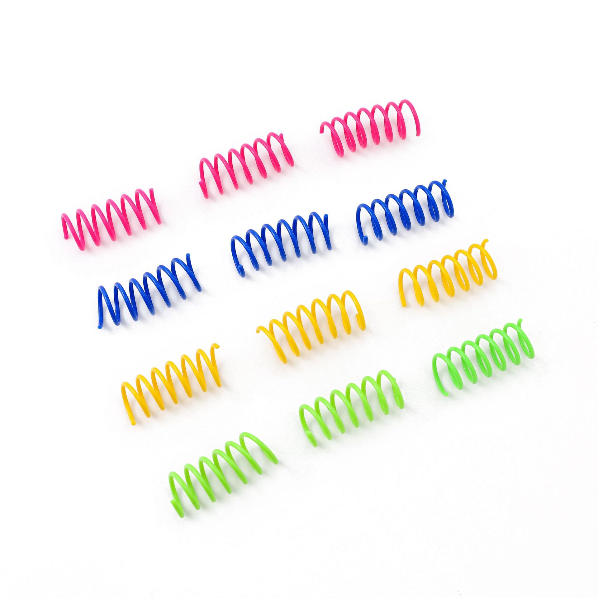 猫 おもちゃ 猫ちゃん夢中ぴょんぴょん弾むばねばね玩具