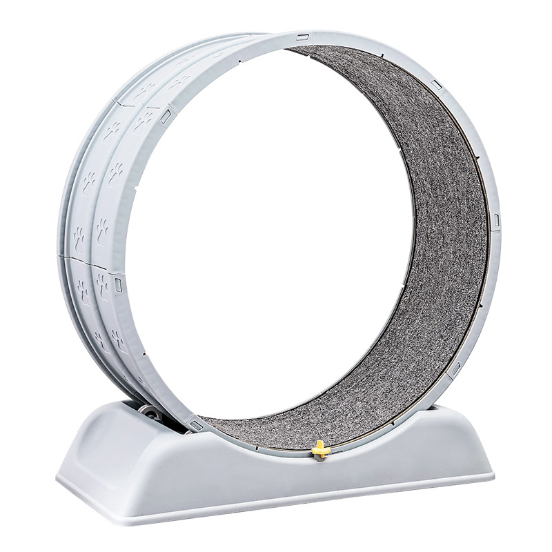 猫 おもちゃ 猫用回転ホイール型運動遊具