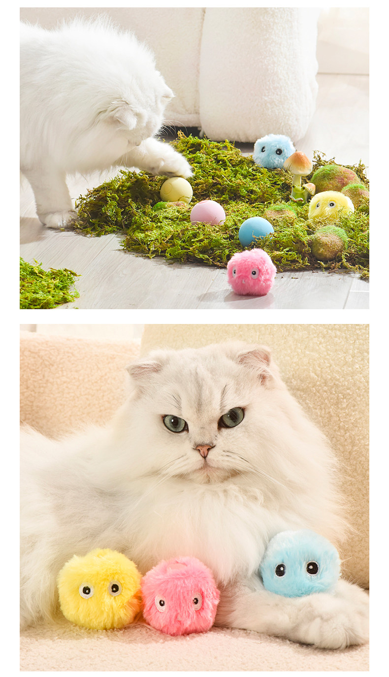 猫 おもちゃ ころころ鳴き声ボール