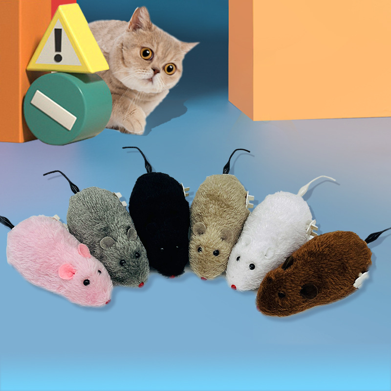 猫 おもちゃ ふわふわぬいぐるみネズミ6匹セット