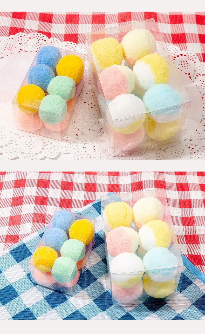 猫 おもちゃ ふわふわ軽量ぽんぽんボール12個入りセット