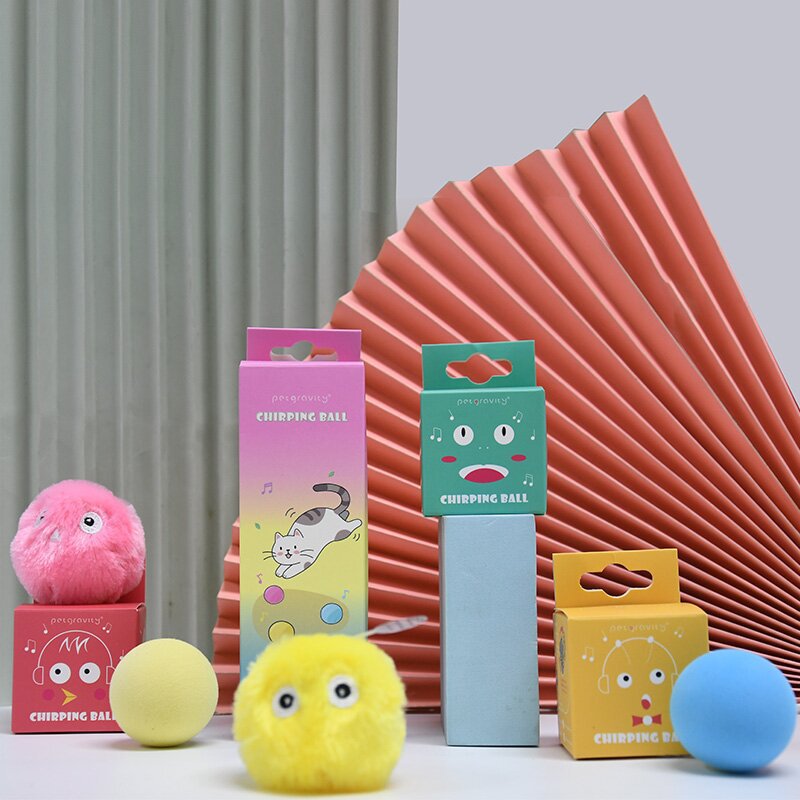 猫 おもちゃ ころころ鳴き声ボール