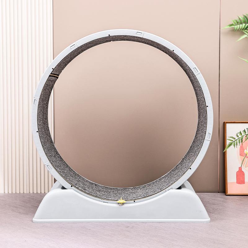 猫 おもちゃ 猫用回転ホイール型運動遊具