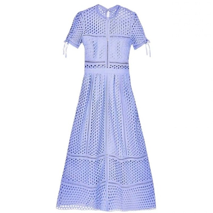 結婚式お呼ばれドレス服Aラインレースドレス