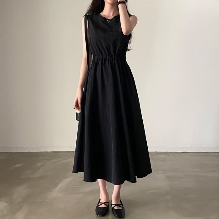 結婚式お呼ばれドレス服バックオープンロングドレスワンピース