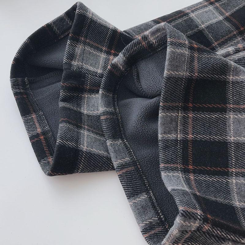 柄 パンツ レディース ハイウエスト ワイドパンツ チェック柄 着痩せ効果