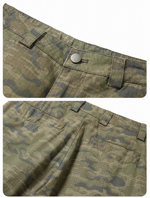 柄 パンツ 迷彩柄 カーゴパンツ 男女兼用 ワイドシルエット ボトムス