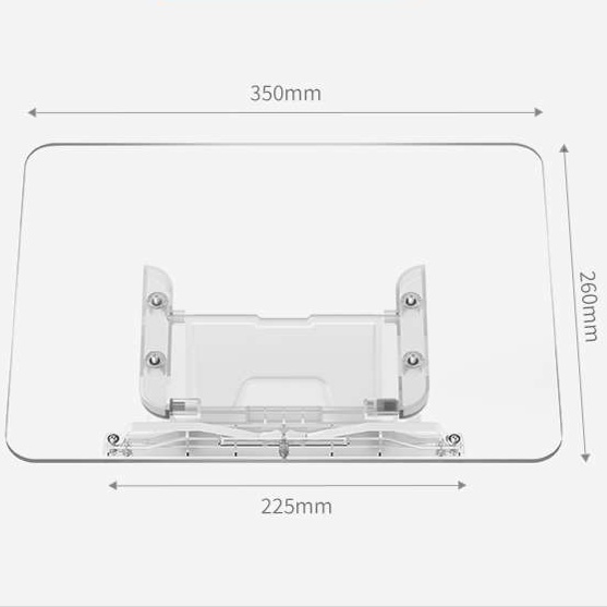 パソコンスタンド 透明ノートパソコン用高級スタンド