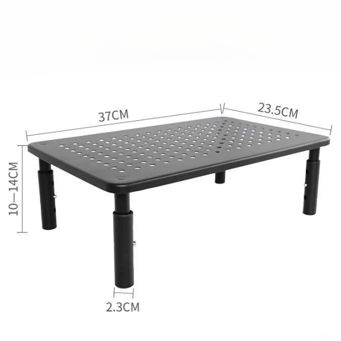 パソコンスタンド 高さ調節可能な通気性抜群のモニター台