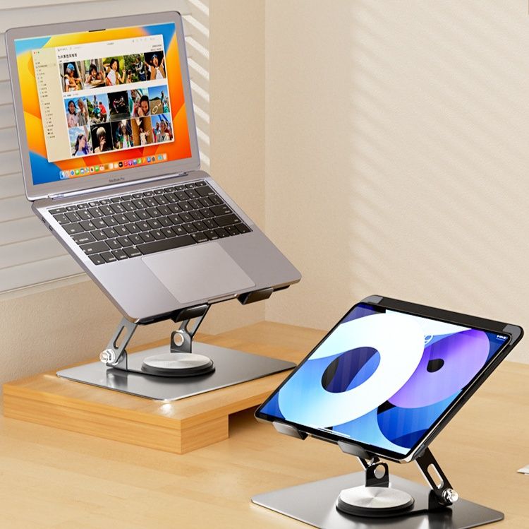 パソコンスタンド 回転式折りたたみノートパソコンスタンド