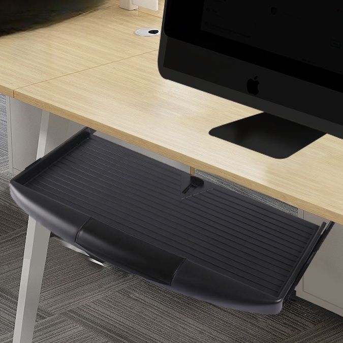 パソコンスタンド パソコンスタンド 机下取り付け型キーボードトレイ