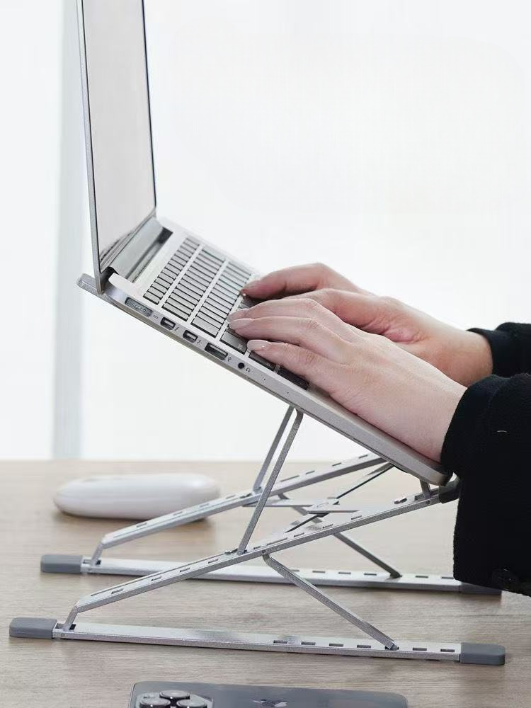 パソコンスタンド 多段階調整式折りたたみパソコンスタンド