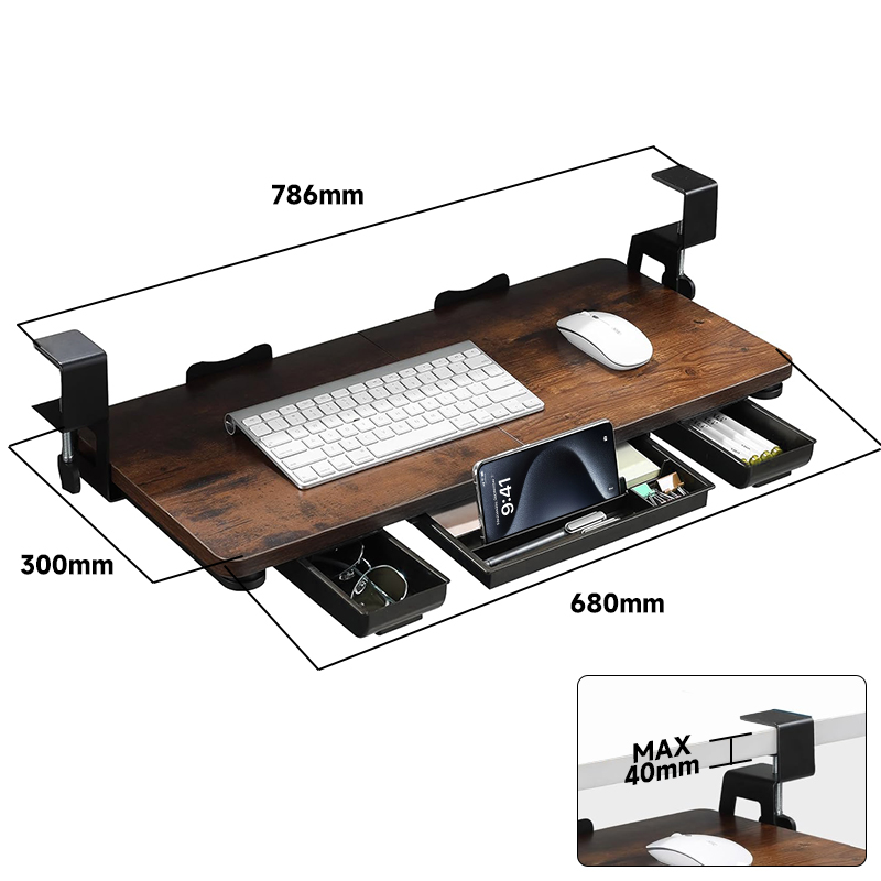 パソコンスタンド パソコンスタンド 快適作業キーボードトレイ