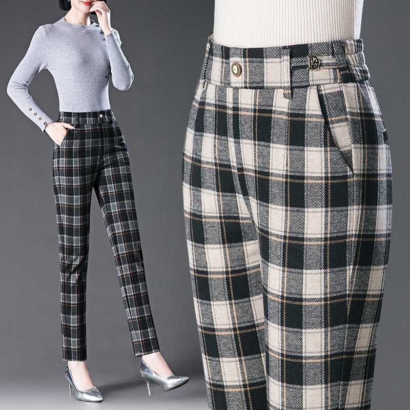 一枚でおしゃれに決まる！グレーのチェックズボンおすすめ5選