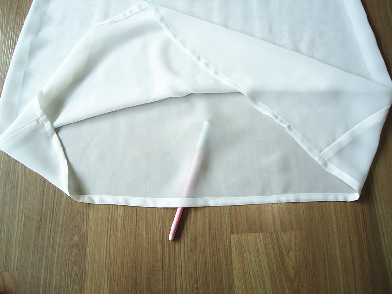 ペチコート ウエストレース切替シンプルペチコート