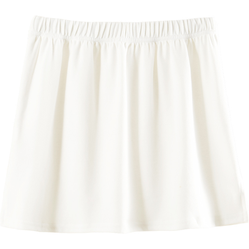 ペチコート 綿混素材のゆったりシルエットペチコートキュロット