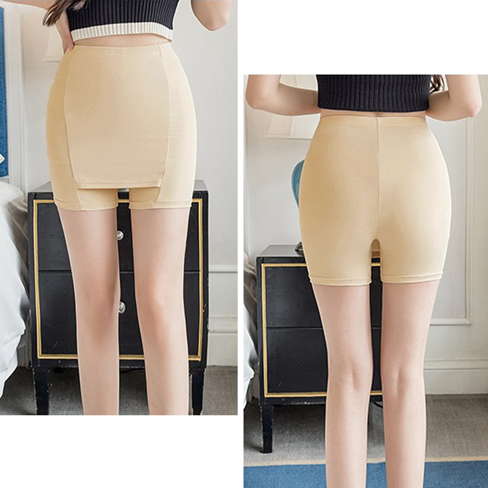 ペチコート 冷感タッチペチパンツYライン隠しインナー