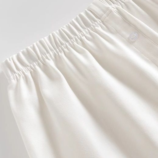 ペチコート 綿混素材のゆったりシルエットペチコートキュロット