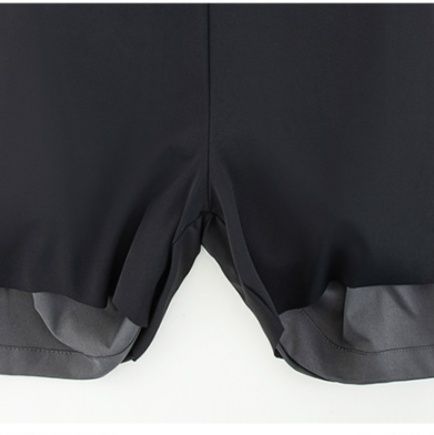 ペチコート キュロット スカート見えキュロット