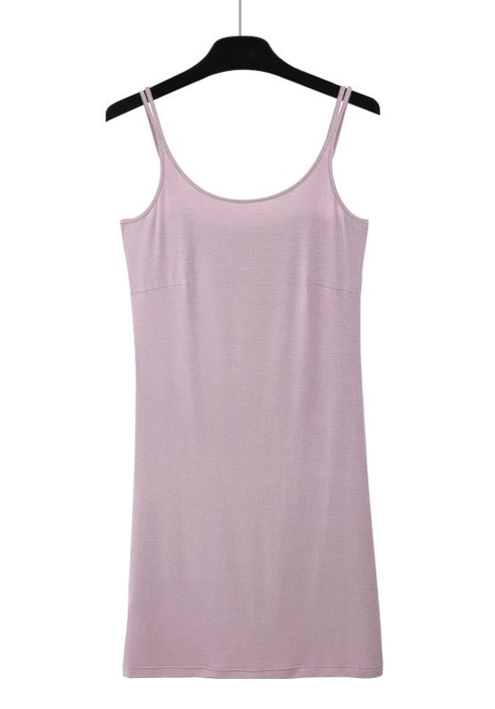 ペチコート シンプルキャミソール型ペチコートワンピース