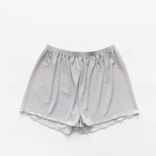 透け防止ペチコートキュロット三分丈インナーパンツ