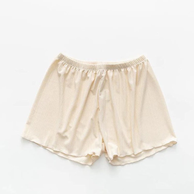 透け防止ペチコートキュロット三分丈インナーパンツ