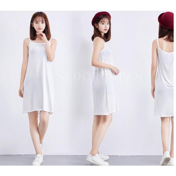 透け防止ペチコートワンピース インナー