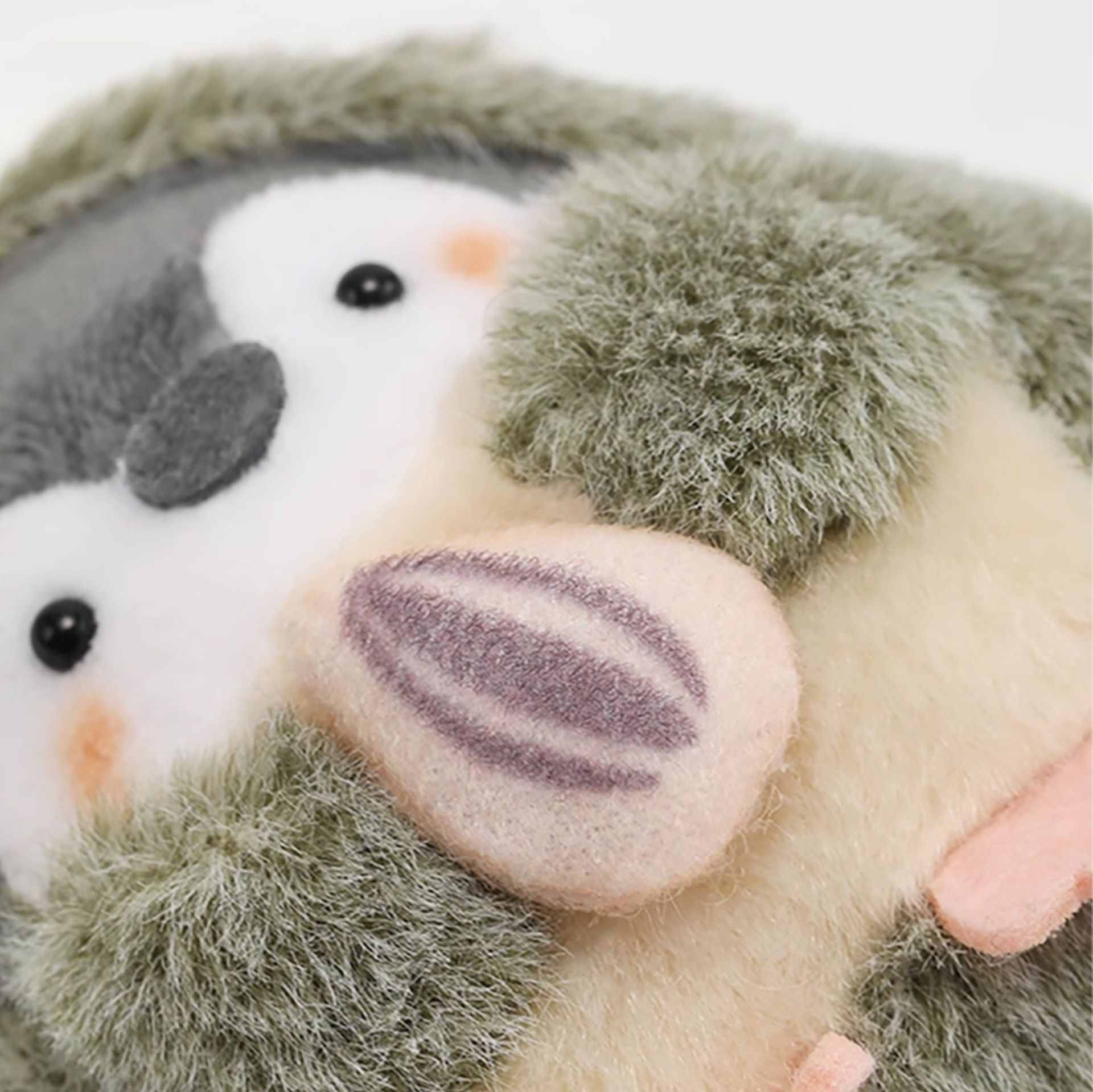 ペンギングッズ・ペンギンぬいぐるみ もこもこ着ぐるみペンギンぬいぐるみキーホルダー