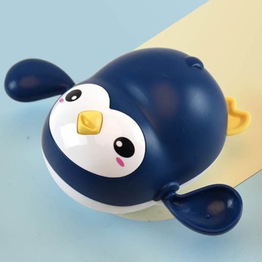 ペンギングッズ・ペンギンぬいぐるみ ぜんまい式水遊びペンギン泳ぐおもちゃ4個セット
