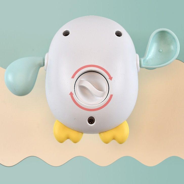 ペンギングッズ・ペンギンぬいぐるみ ぜんまい式水遊びペンギン泳ぐおもちゃ4個セット